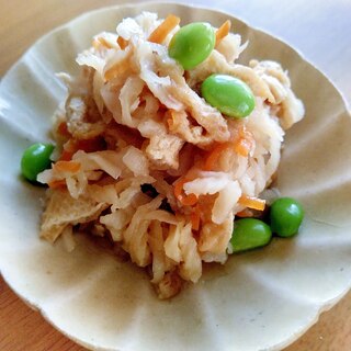 圧力鍋で作る切り干し大根煮